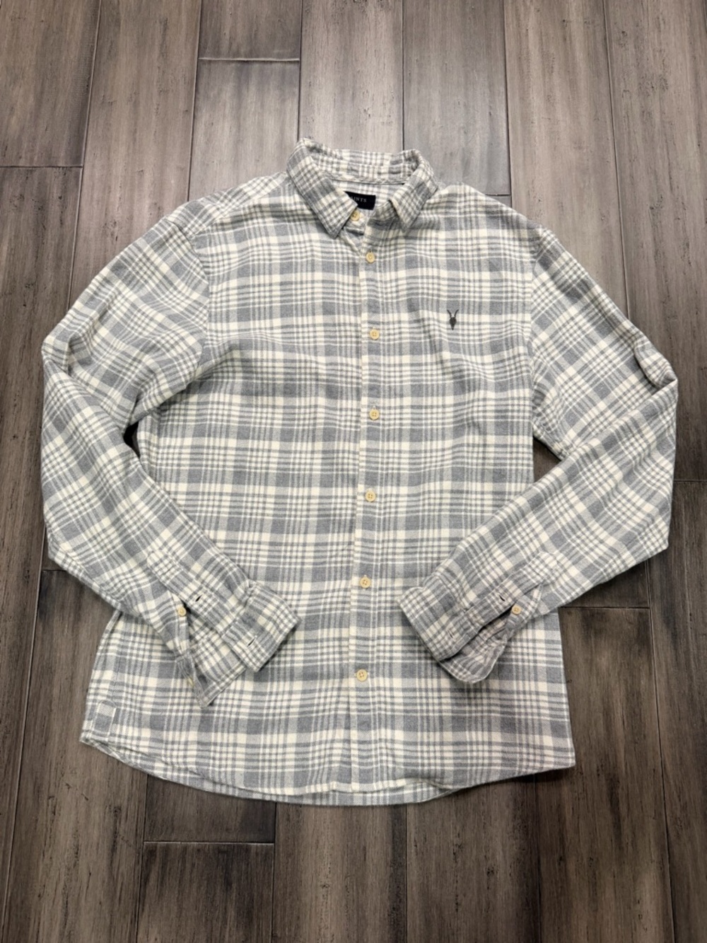 Men’s Allsaints Long Sleeve Button Down Shirt size S